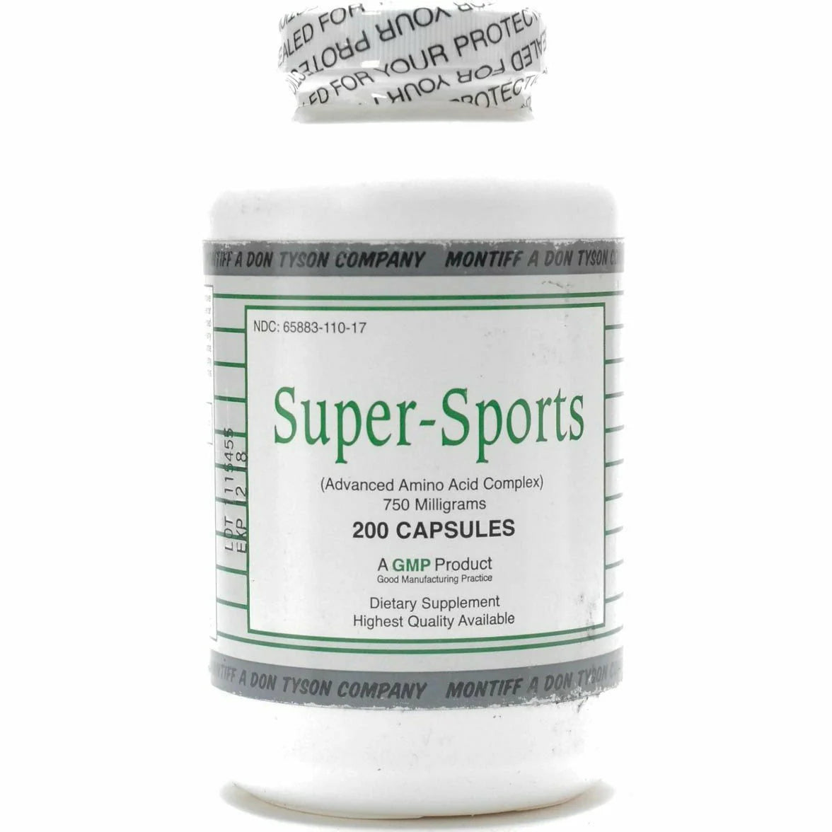 750 mg 200 Capsules A594458