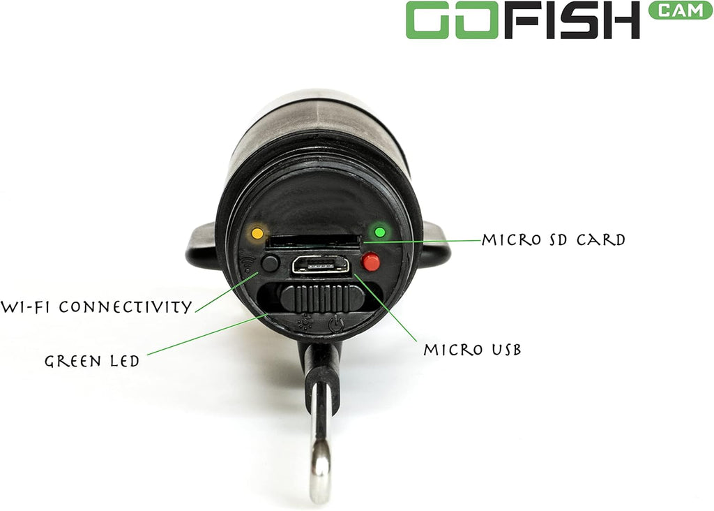 Black Wireless Underwater Fishing Camera N430