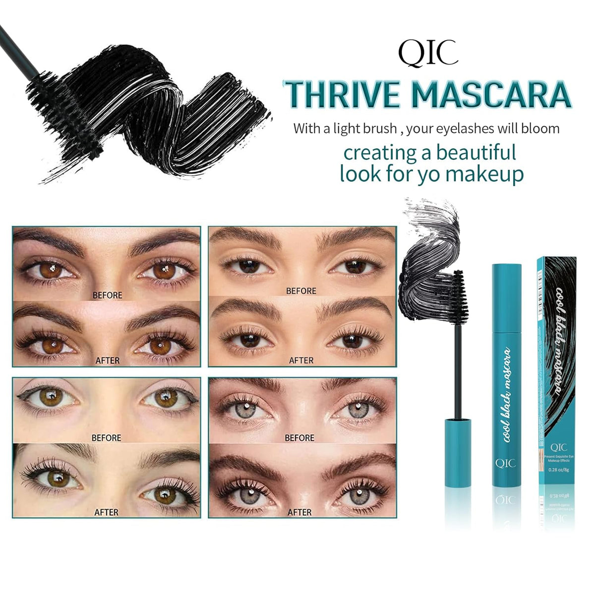 Black Mascara 0.28 oz C128106