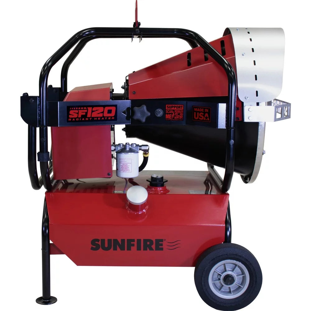 120,000 BTU Diesel/Kerosene Radiant Heater W2006
