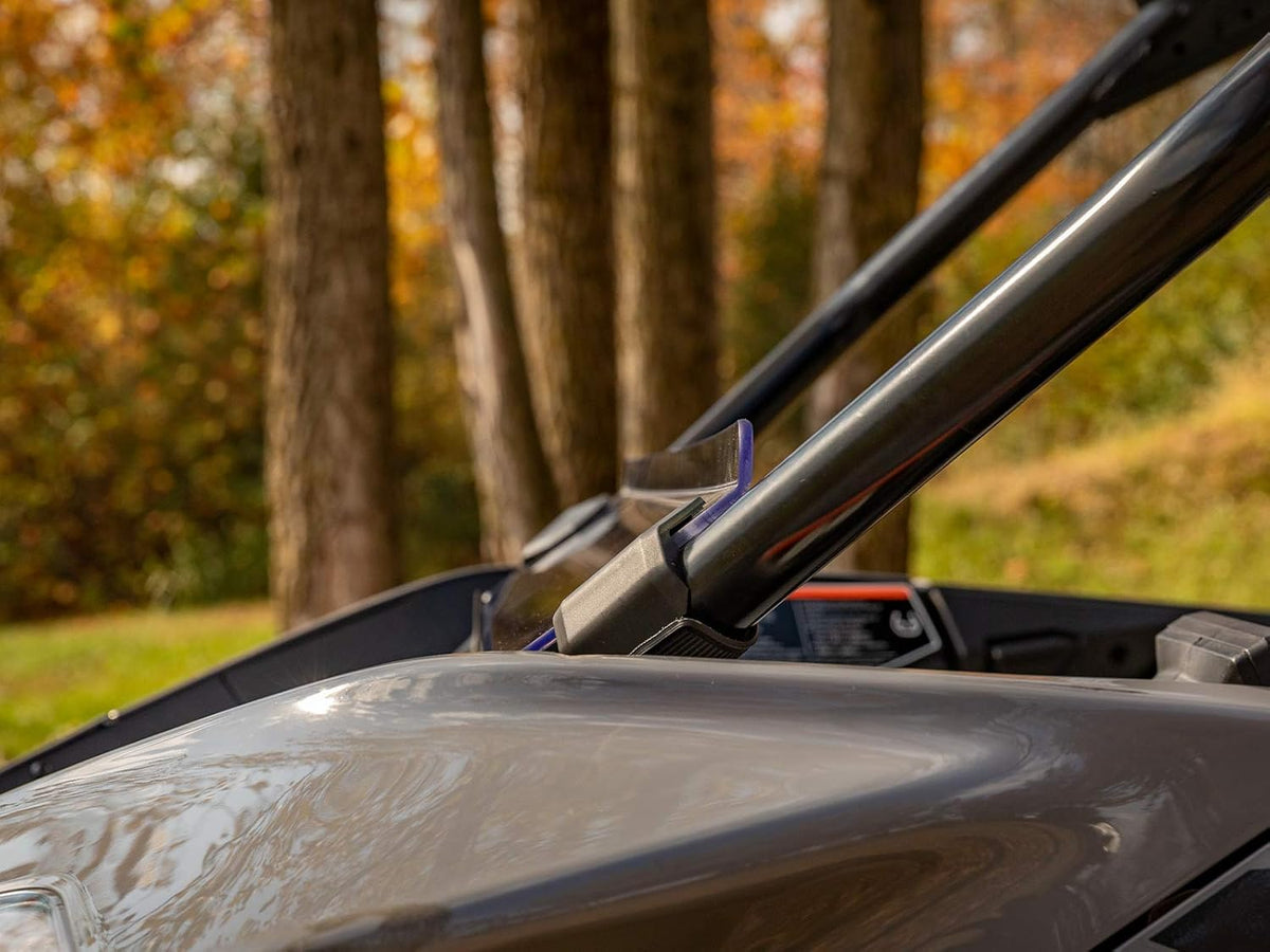 Clear 1/4 Polycarbonate Half Windshield I515