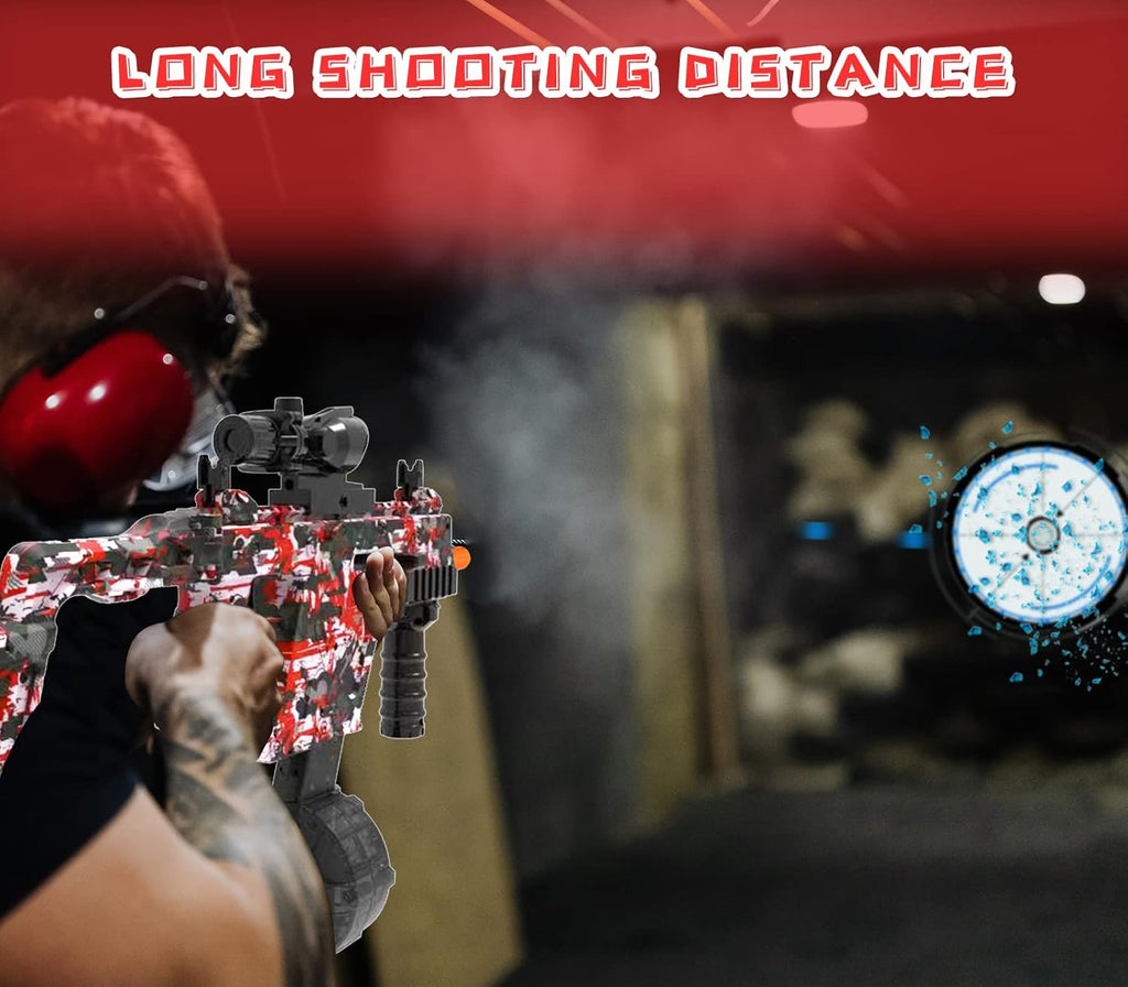 Red Electric Gel Ball Blaster with Goggles R13032