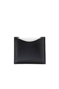Black Refillable Leather Compact Case G647