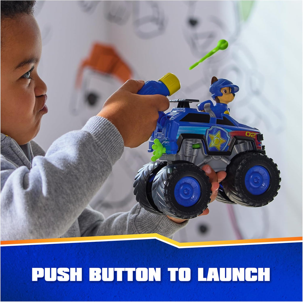 Chase’s Cruiser Toy Truck with Projectile Launcher and Action Figure L22938