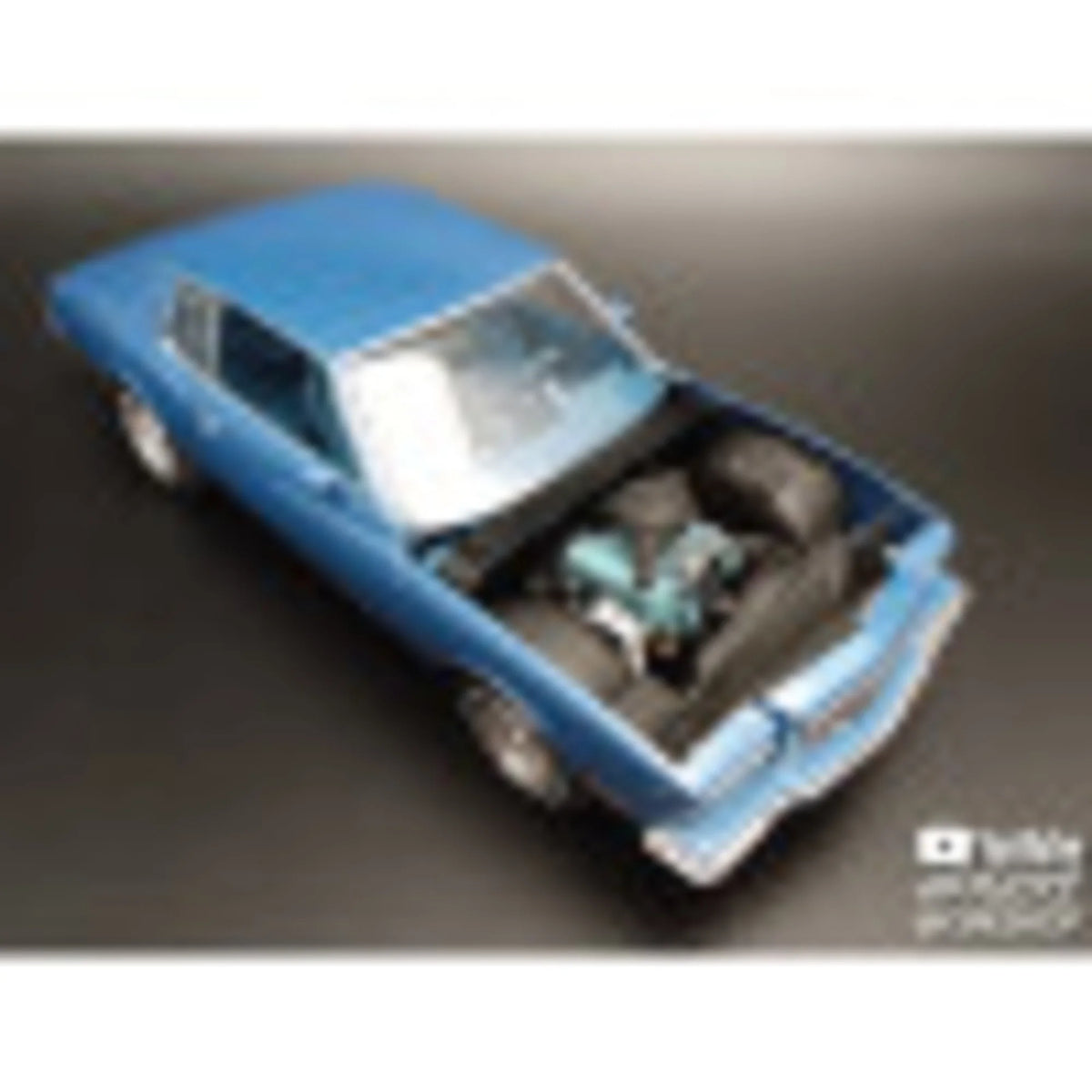 1:25 Scale Model Kit - 1980 Chevy Monte Carlo - 110 Parts, Unpainted Replica K28621