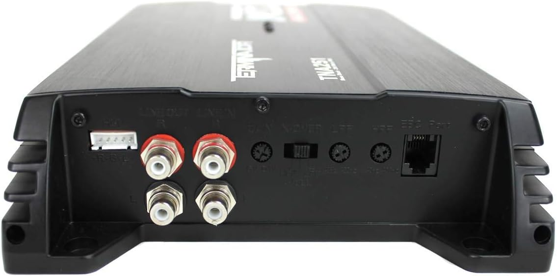 12 Inch 1200W Dual Loaded Car Subwoofer Audio Sub Box and Amplifier with 4 Gauge 3000 Watt Amplifier Wiring Amp Kit S39456