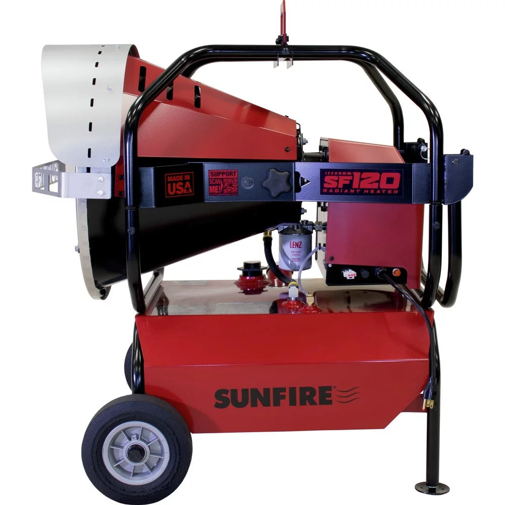 120,000 BTU Diesel/Kerosene Radiant Heater W2006