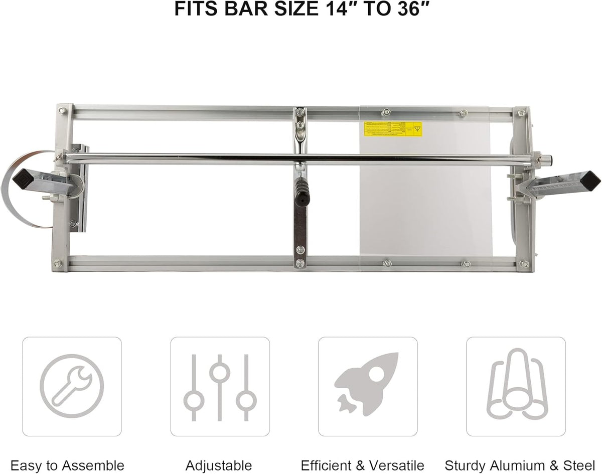 Portable Chainsaw Mill 14 to 36 Inches Guide Bar Aluminum Steel K211