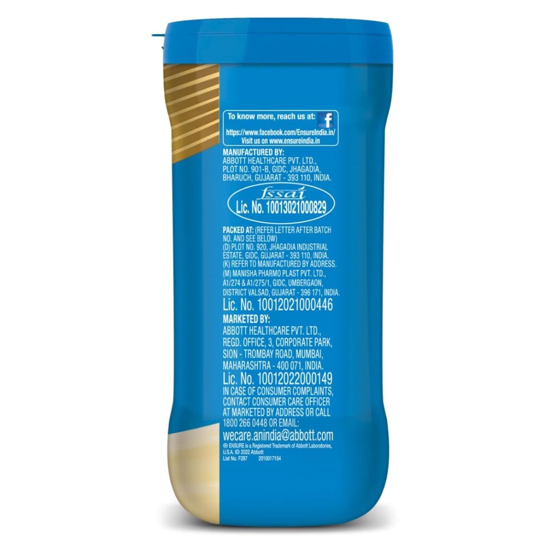 Vanilla Flavor 400gm Jar -10 count Nutrition Powder X548458