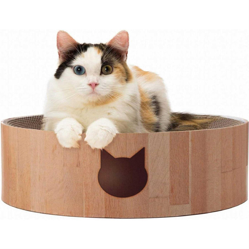 Cozy Cat Scratcher Bowl T7348