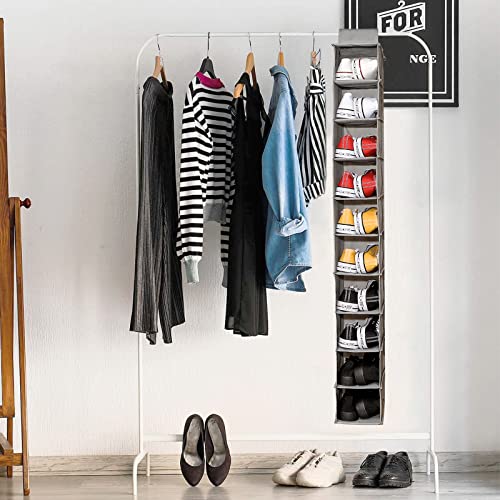 10-Shelf Hanging Shoe Organizer U141793