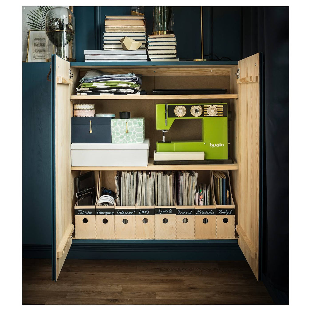 Ivar Cabinet, Pine, 32x12x33 K12915