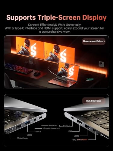 16-inch FHD AMD Ryzen 7 7735HS Laptop, 16GB DDR5 512GB NVMe SSD G5741