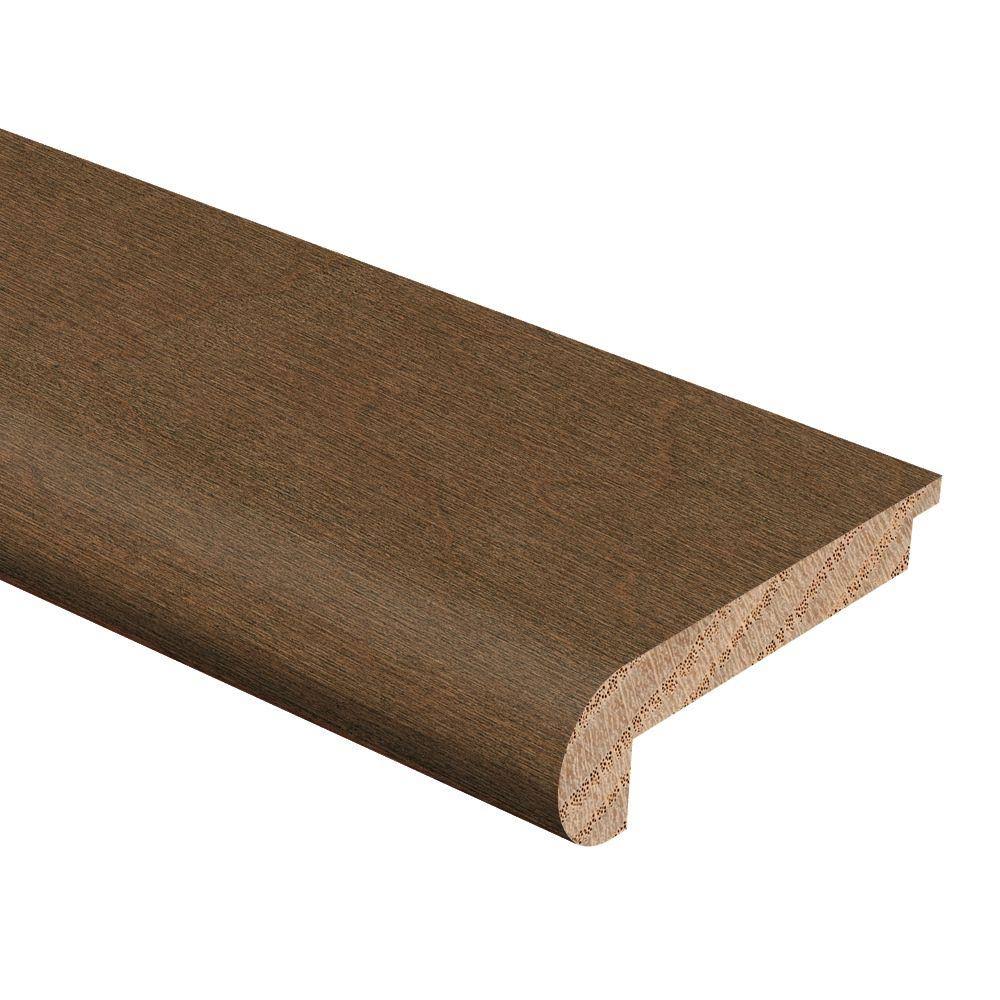 Carob Maple Hardwood Stair Nose Molding B281