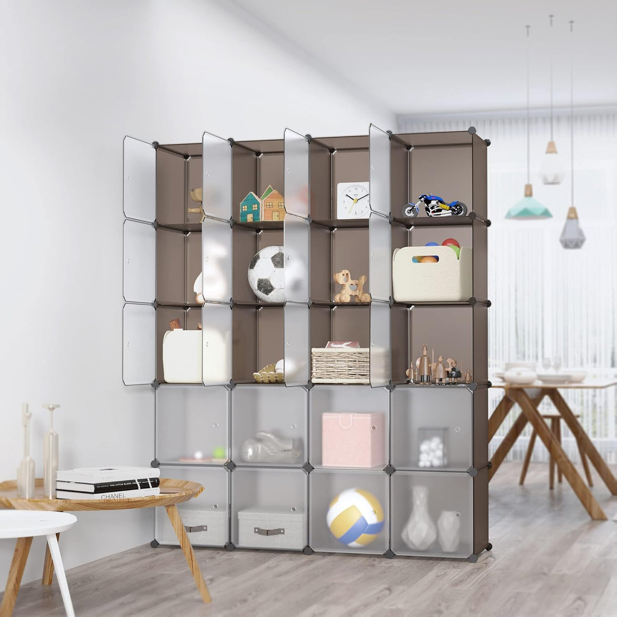 20 Cube Plastic Storage Organizer H6477