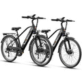 Electric Bike 1200W Peak Motor 528WH Removable Battery 26'' 7-Speed Gears Front Suspension X653