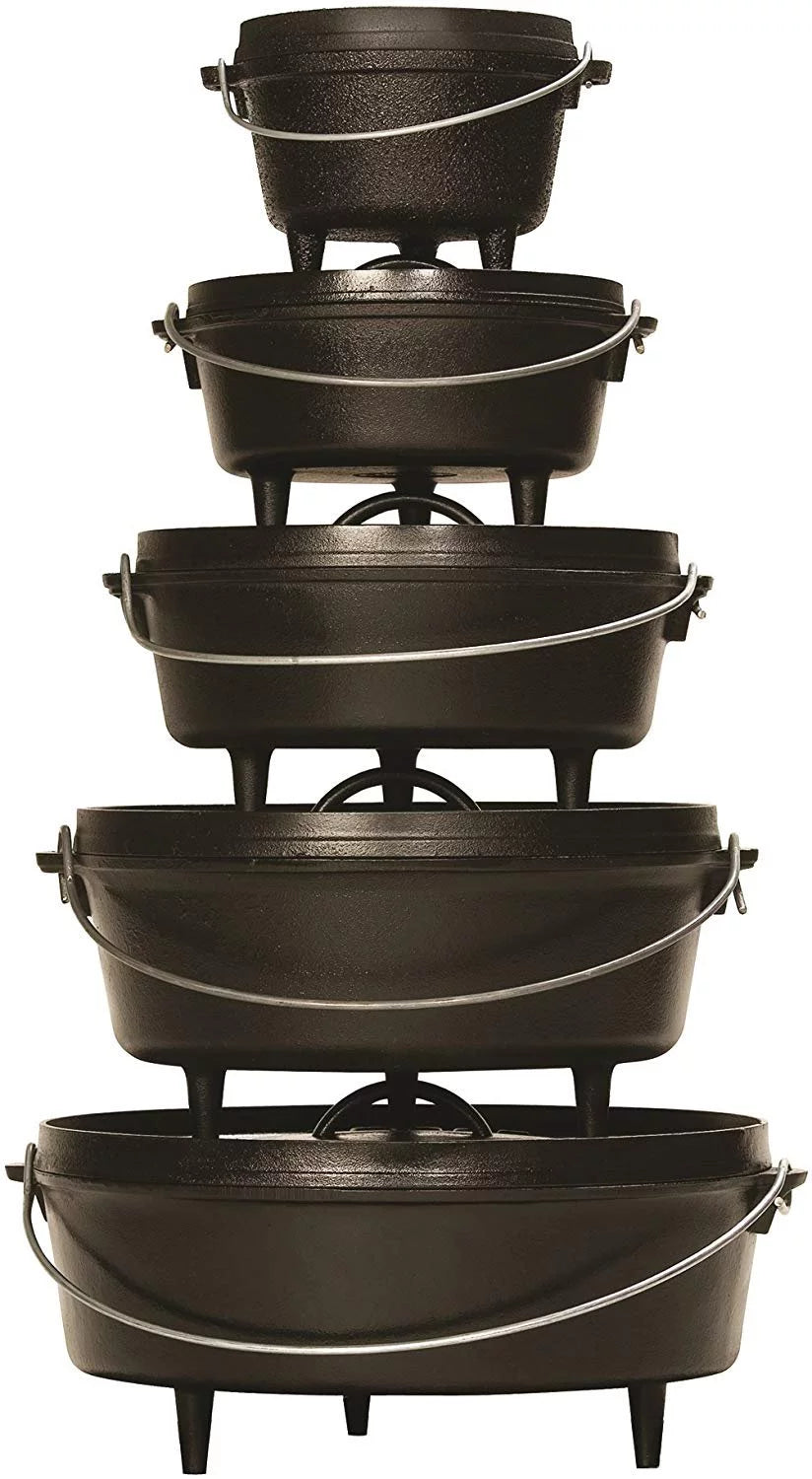 Cast Iron Camp Dutch Oven, 4-Quart K485