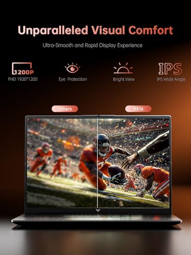 16-inch FHD AMD Ryzen 7 7735HS Laptop, 16GB DDR5 512GB NVMe SSD G5741