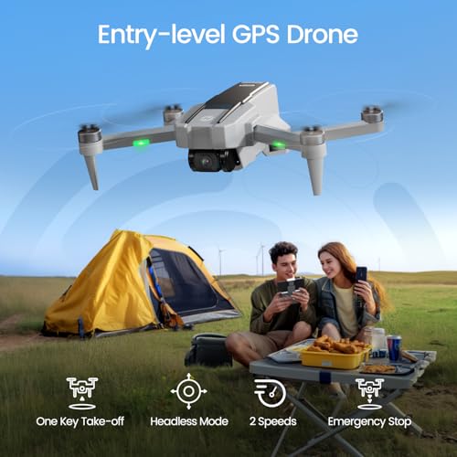 4k Foldable Camera Drone with Brushless Motors F180