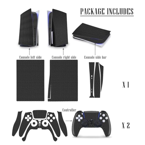 PS5 Slim Console Skin and Controller Skin Set P9244