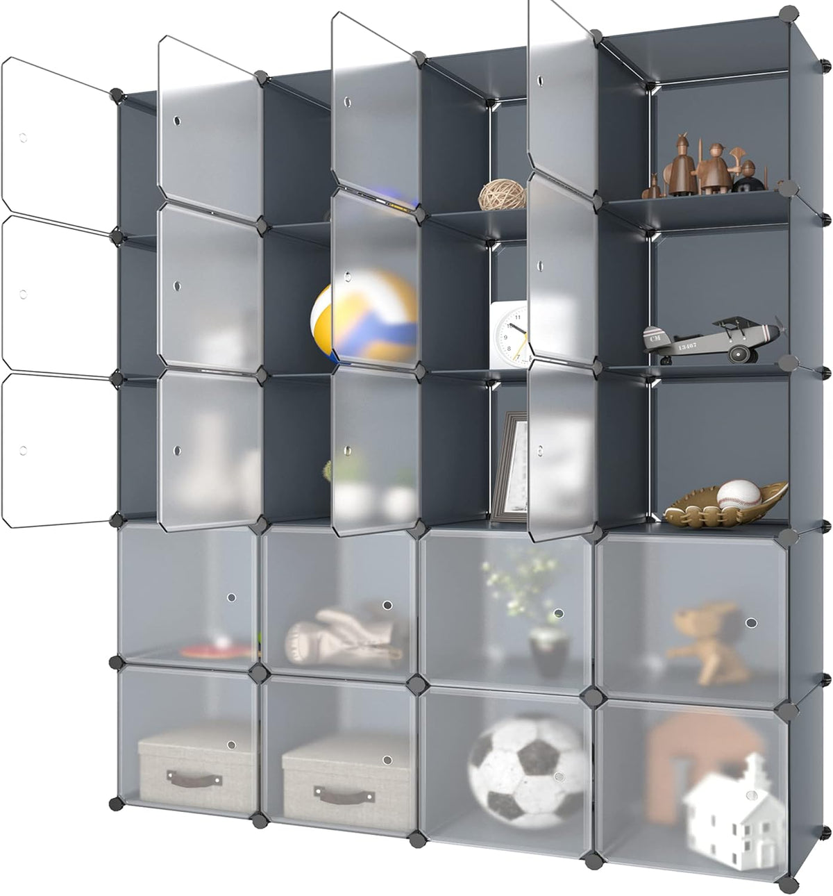 20 Cube Plastic Storage Organizer H6477