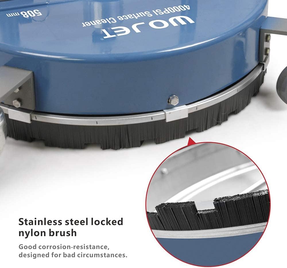 20 inch Pressure Washer Surface Cleaner with Castors R502