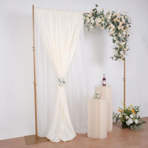 10ft x 10ft Heavy Duty Pipe and Drape Kit with Metal Steel Base V95073