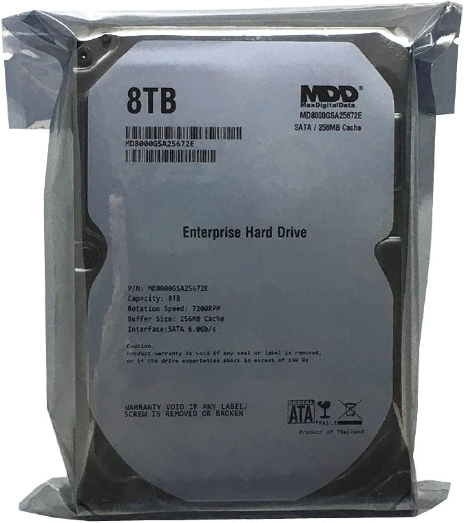8TB 7200 RPM 256MB Cache SATA 6.0Gb/s 3.5inch Internal Enterprise Hard Drive Y590274