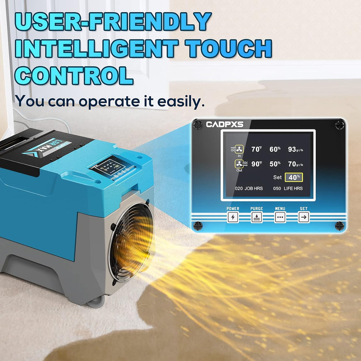 180PPD Commercial Dehumidifier with Pump D745351