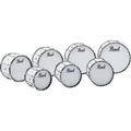 Pure White 20x14 Marching Bass Drum E813