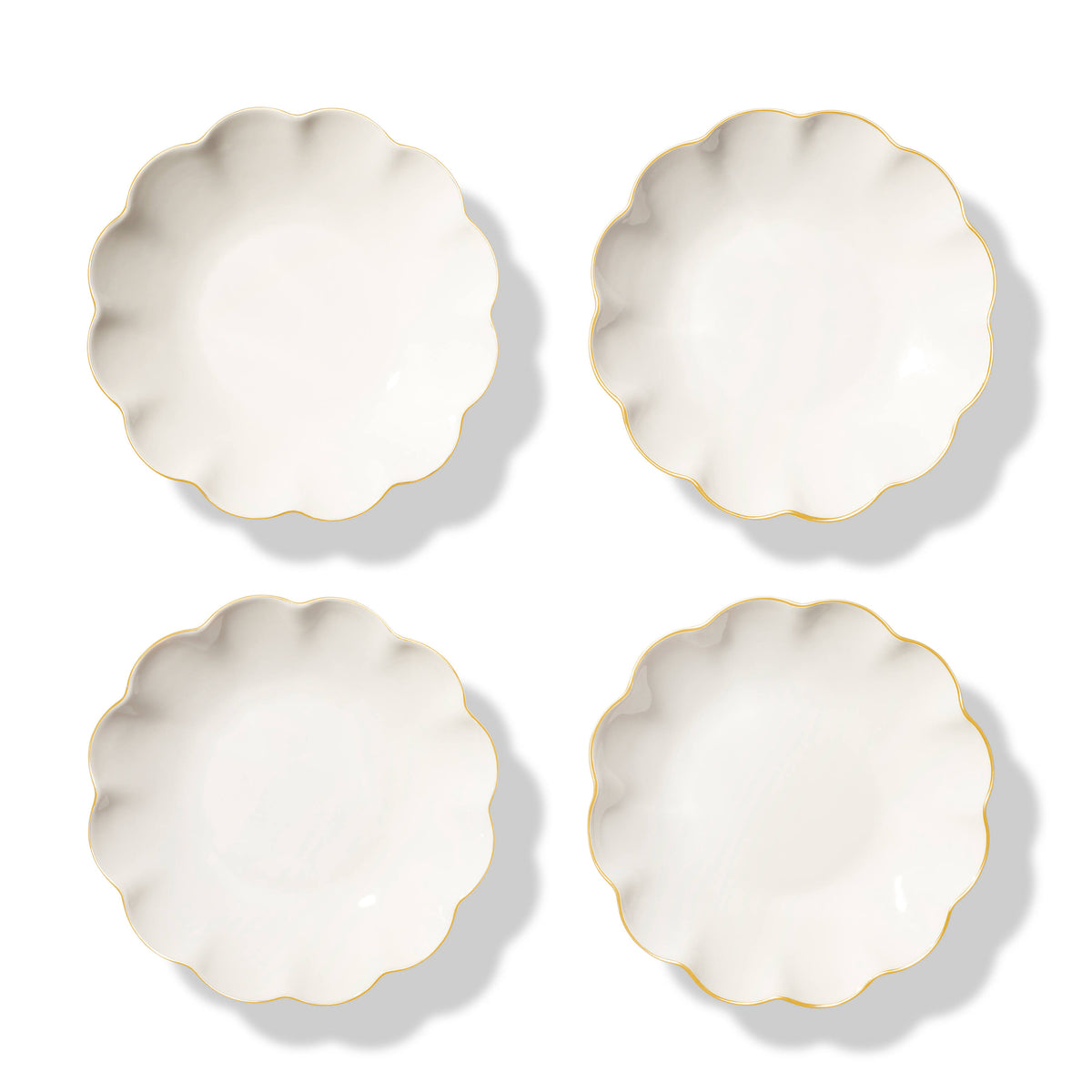 Set of 4 Appetizer Plate S42133