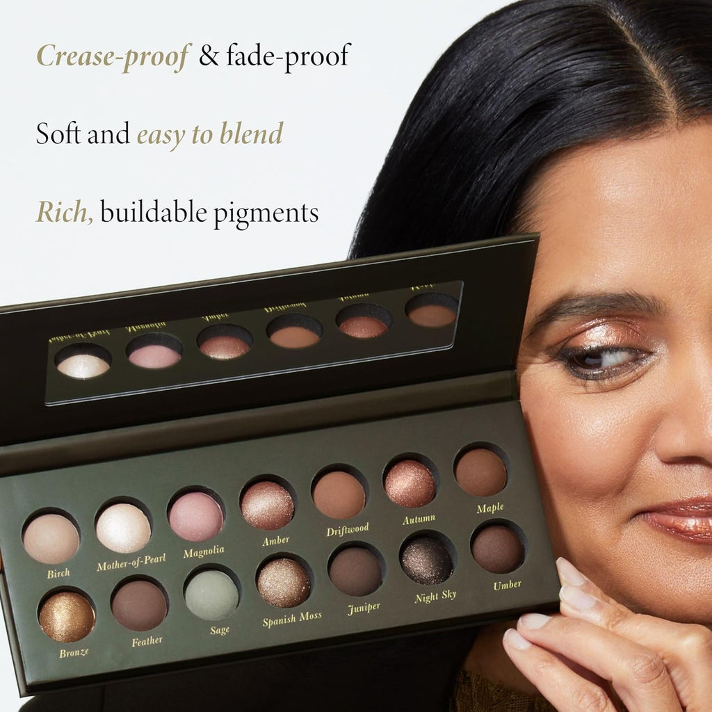 14 Pigmented Eyeshadows Palette N1222