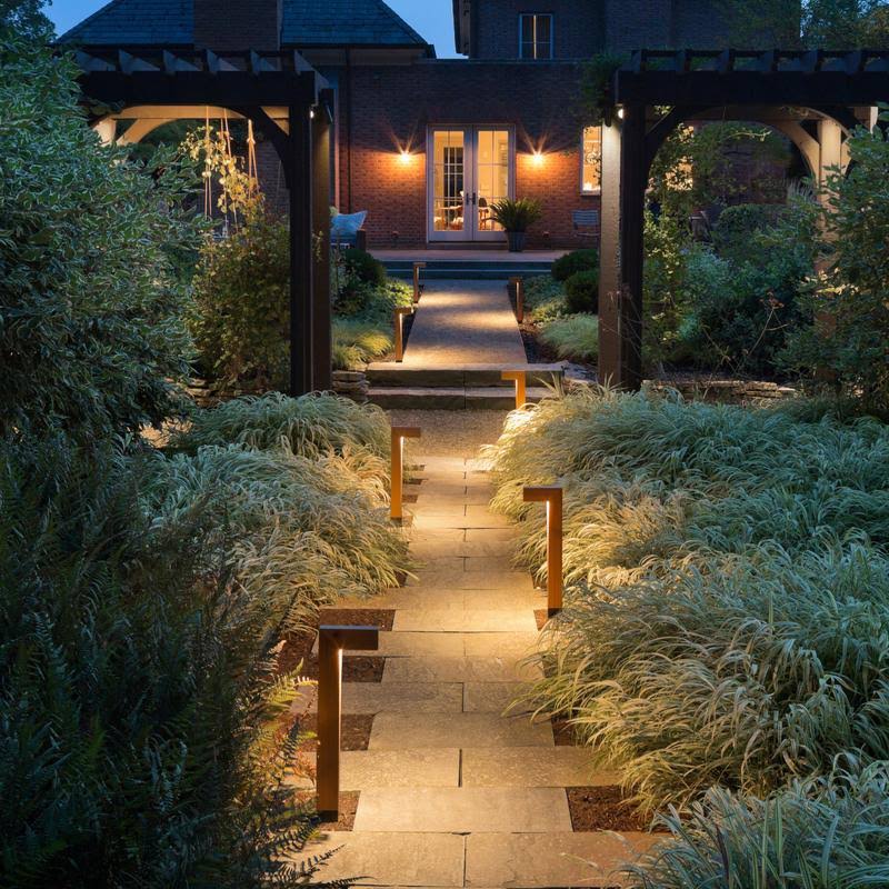 Hematite Landscape Path Light P39364