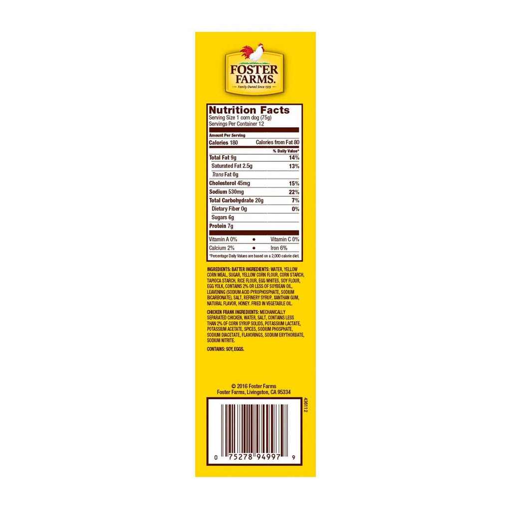Honey Crunchy Corn Dogs H391