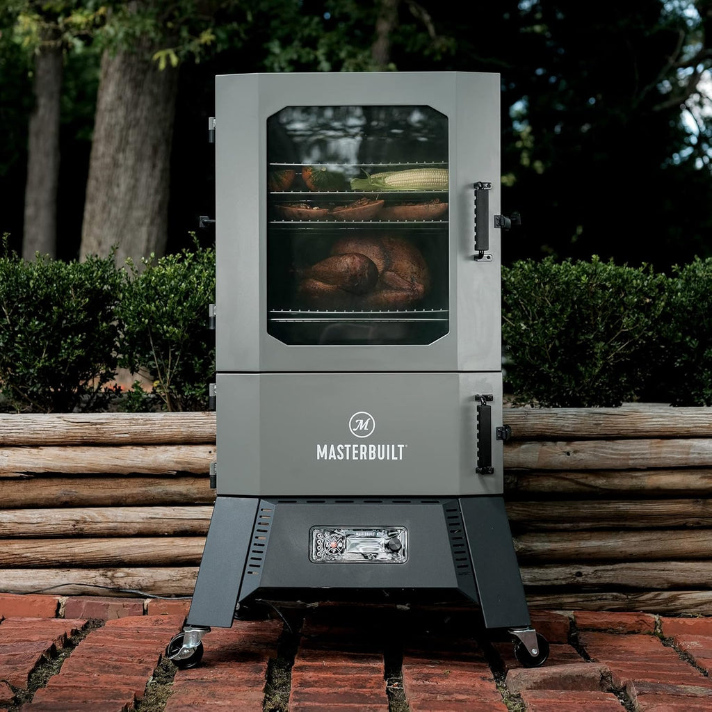 40-inch Digital Charcoal Vertical BBQ Smoker with WiFi Control V168473
