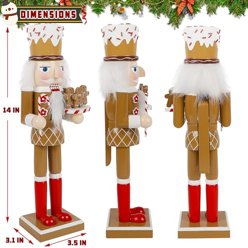 14 Inch Wooden Nutcracker Figures U42530