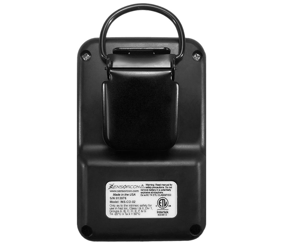 Industrial CO Carbon Monoxide Monitor with Visual Audible and Vibrating Alerts E520