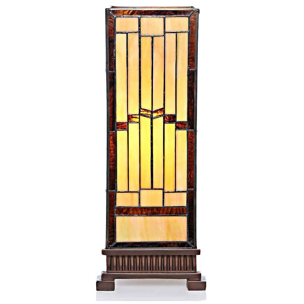 Stained Glass Hurricane Lamp F345118