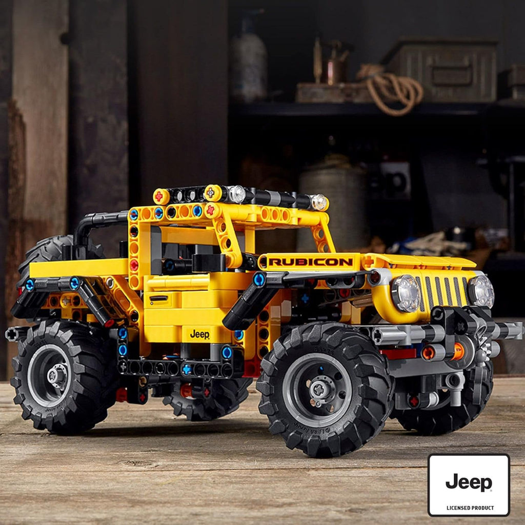 LEGO Technic Jeep Wrangler 4x4 Toy Car 42122 Model Building Kit G90561