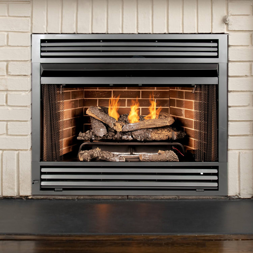 42 Intermediate Cherry Vent-Free Fireplace E2982