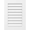 Vertical Surface Mount PVC Gable Vent O38566