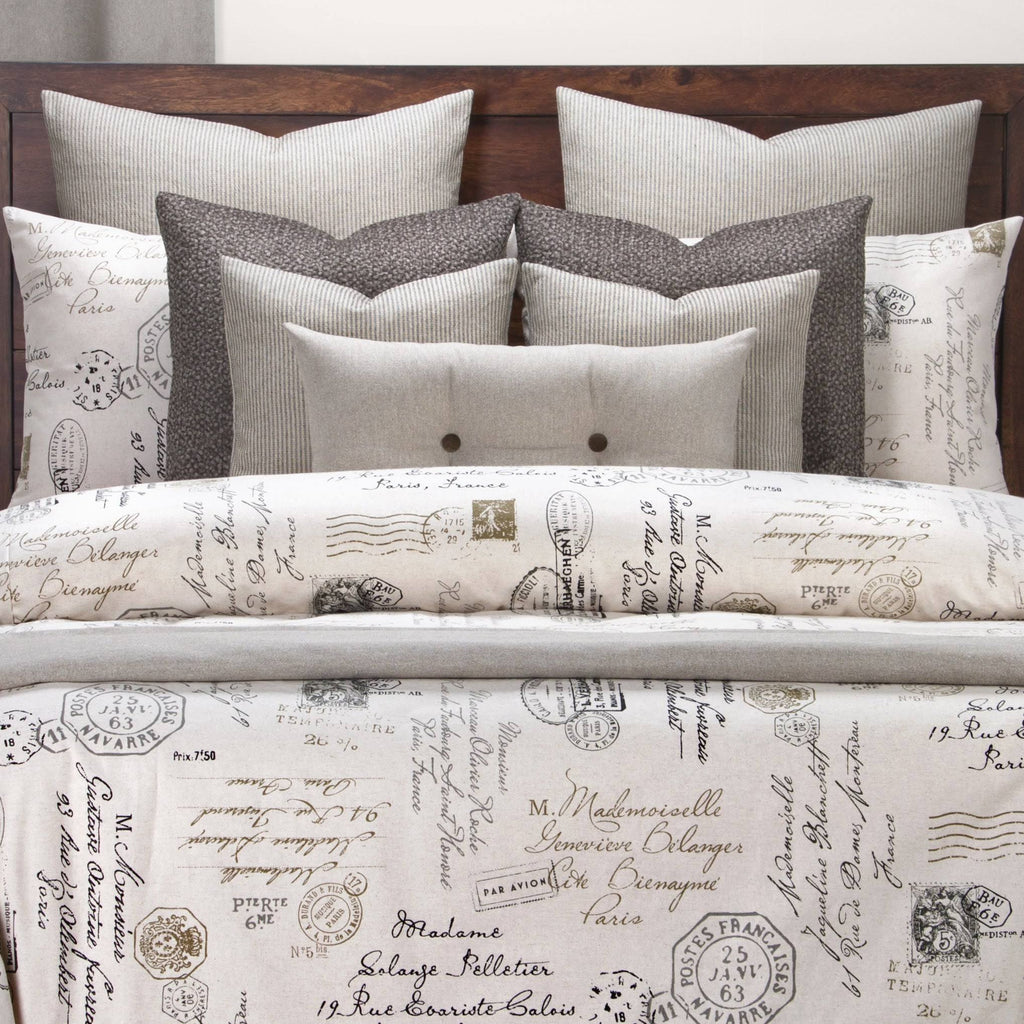 Linen Duvet Cover Set California King H412