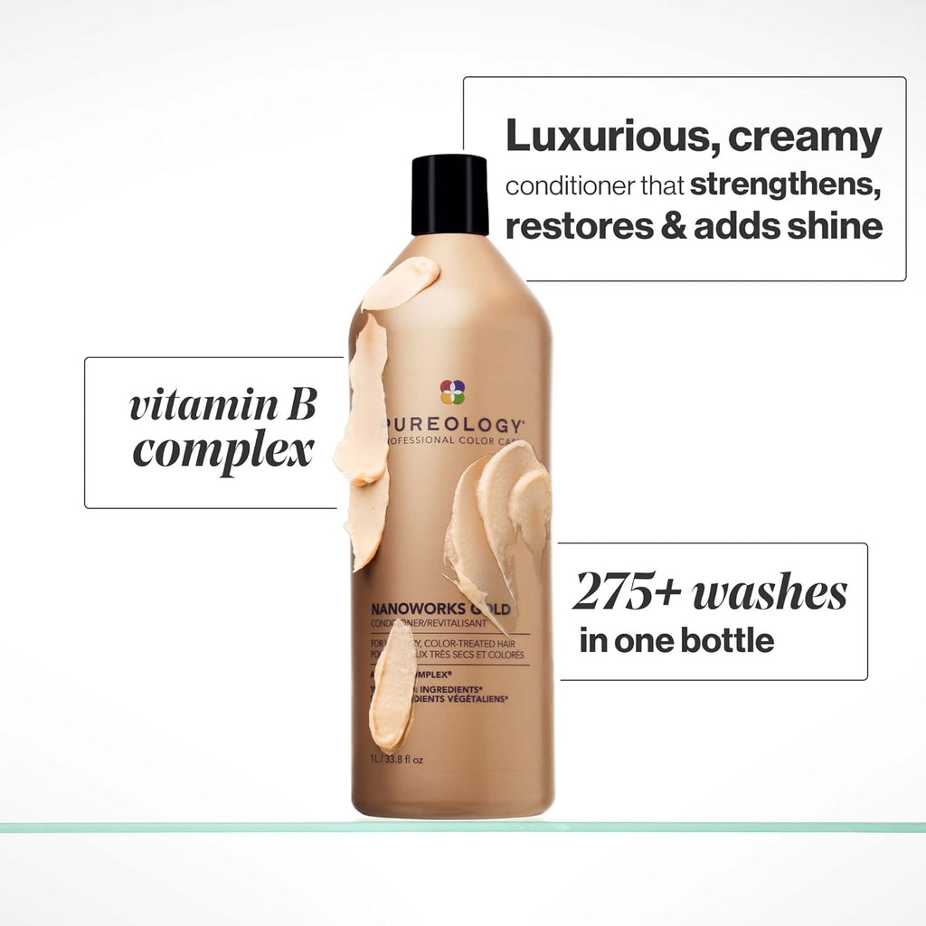 Nanoworks Gold Shampoo & Conditioner Bundle 33.8 Fl. Oz. C25211