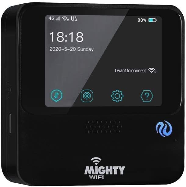 Portable 4G WiFi Hotspot Router with 10 GB Data T915