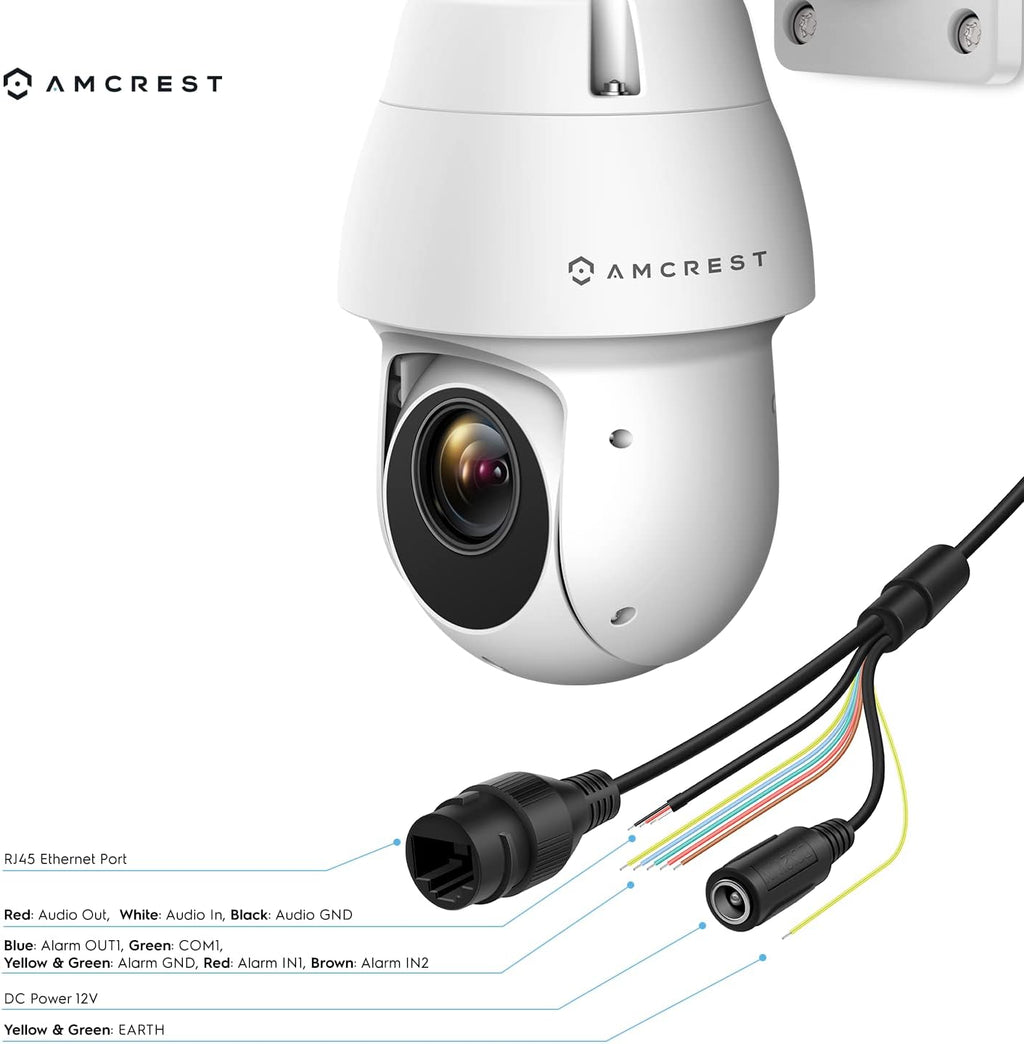 4MP Outdoor PTZ POE IP Camera 25x Optical Zoom F6308