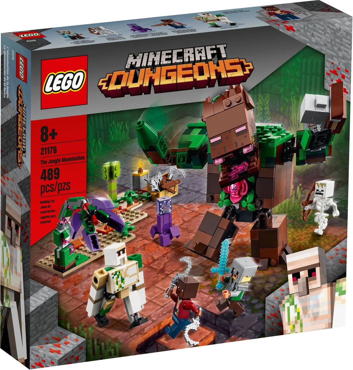 Minecraft Building Toy Playset 487 Pieces S99905
