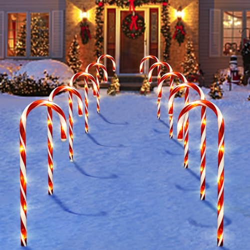 10 Pcs Solar Pathway Lights B410