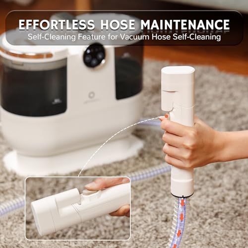 Instant Heating Portable Carpet Cleaner with Self-Cleaning N24468