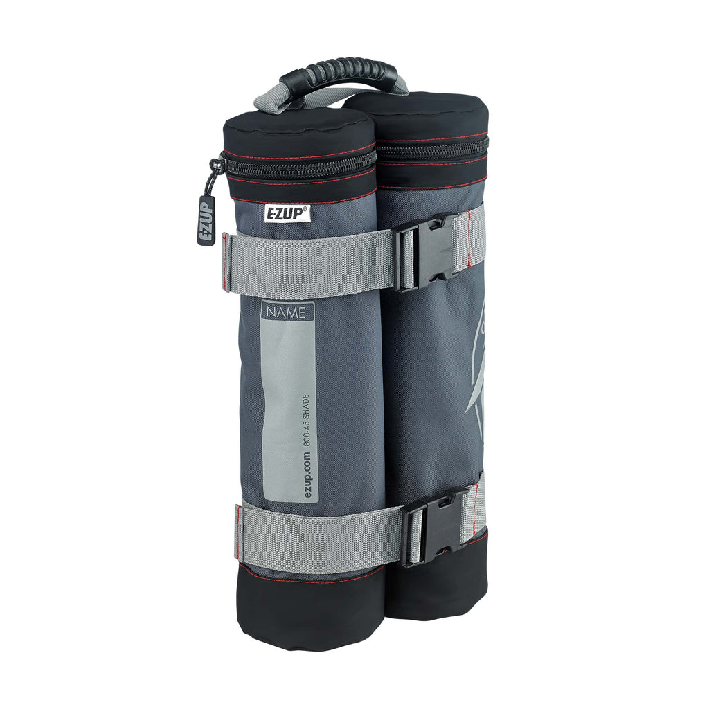 4 Pack 45 lb Canopy Weight Bags, Gray & Black M700