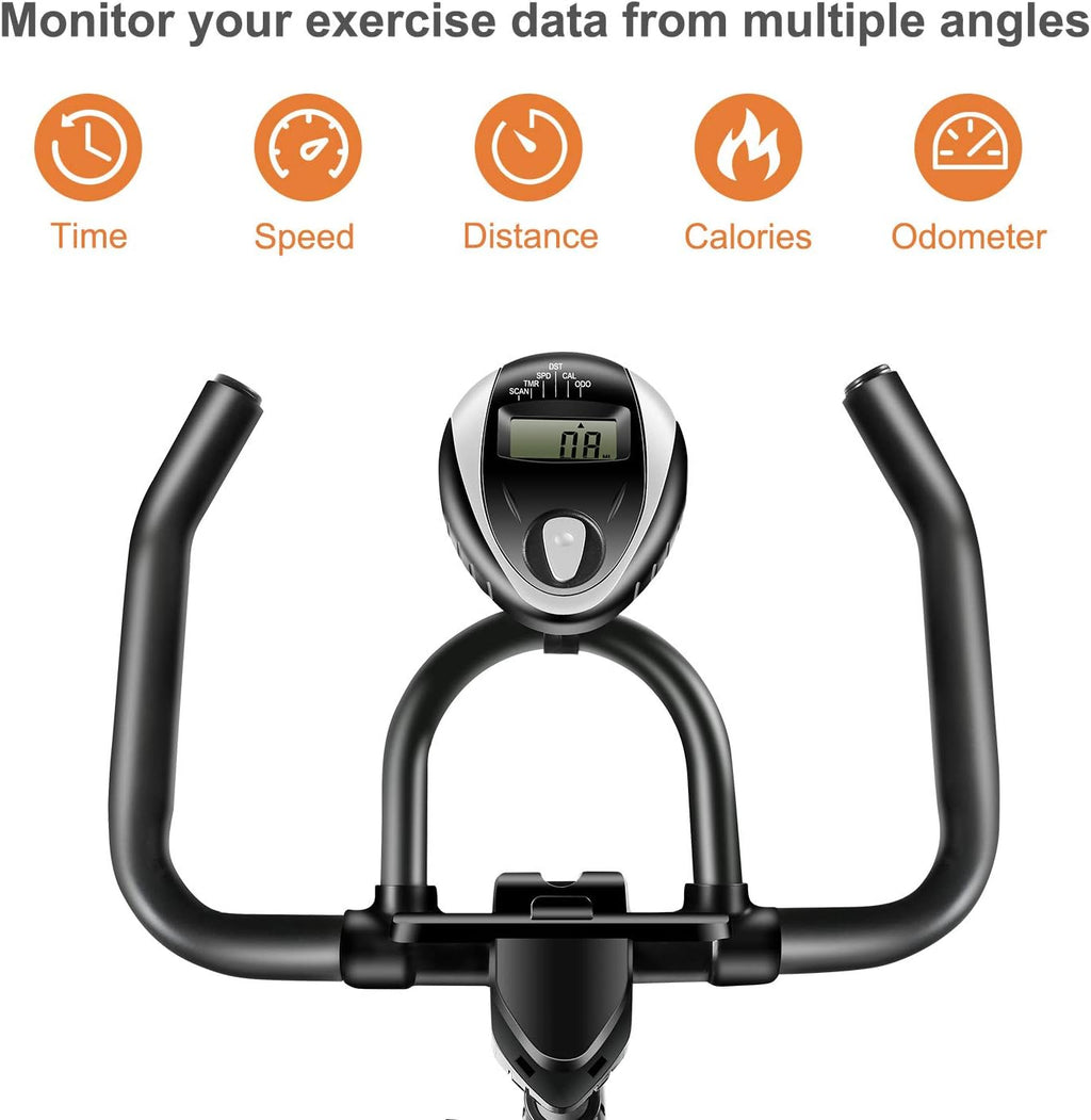 Exercise Bike Indoor Cycling Bike Stationary Flywheel Bicycle with Resistance C831854